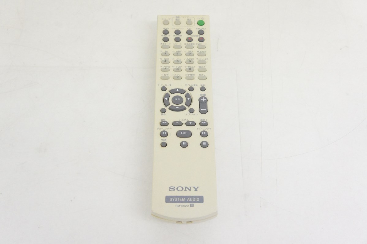 中古 SONYソニー ハードディスクコンポ HDD/CD対応 オーディオ CMT