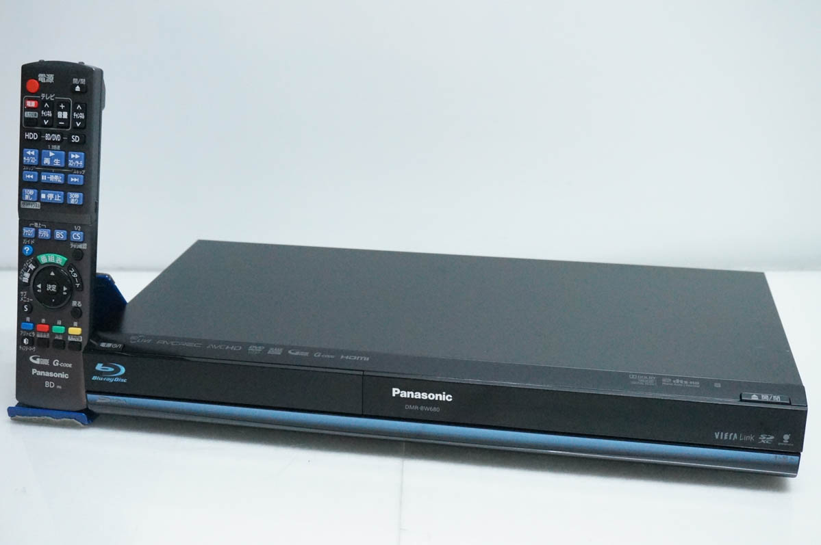 中古 Panasonicパナソニック HDD搭載ハイビジョンブルーレイディスク