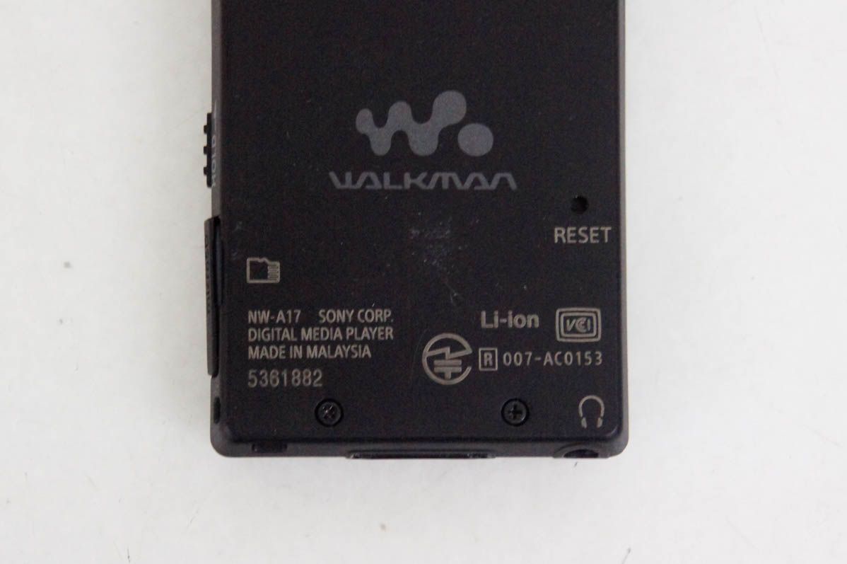 SONY ウォークマン Aシリーズ 64GB ハイレゾ音源対応 ブラック
