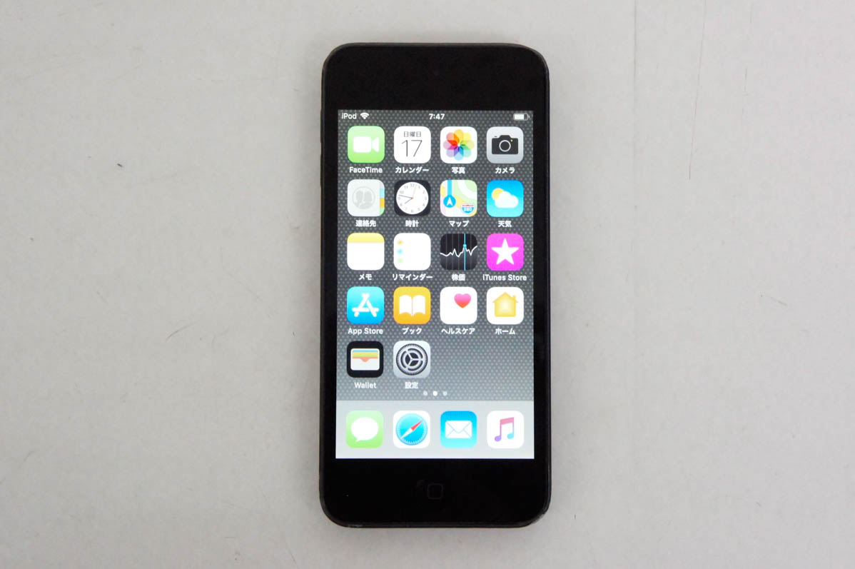 【新品未使用】APPLE アップル IPOD TOUCH MKJ02J/A 中古】Apple iPod touch 32GB スペースグレイ MKJ02J/A (2015/第