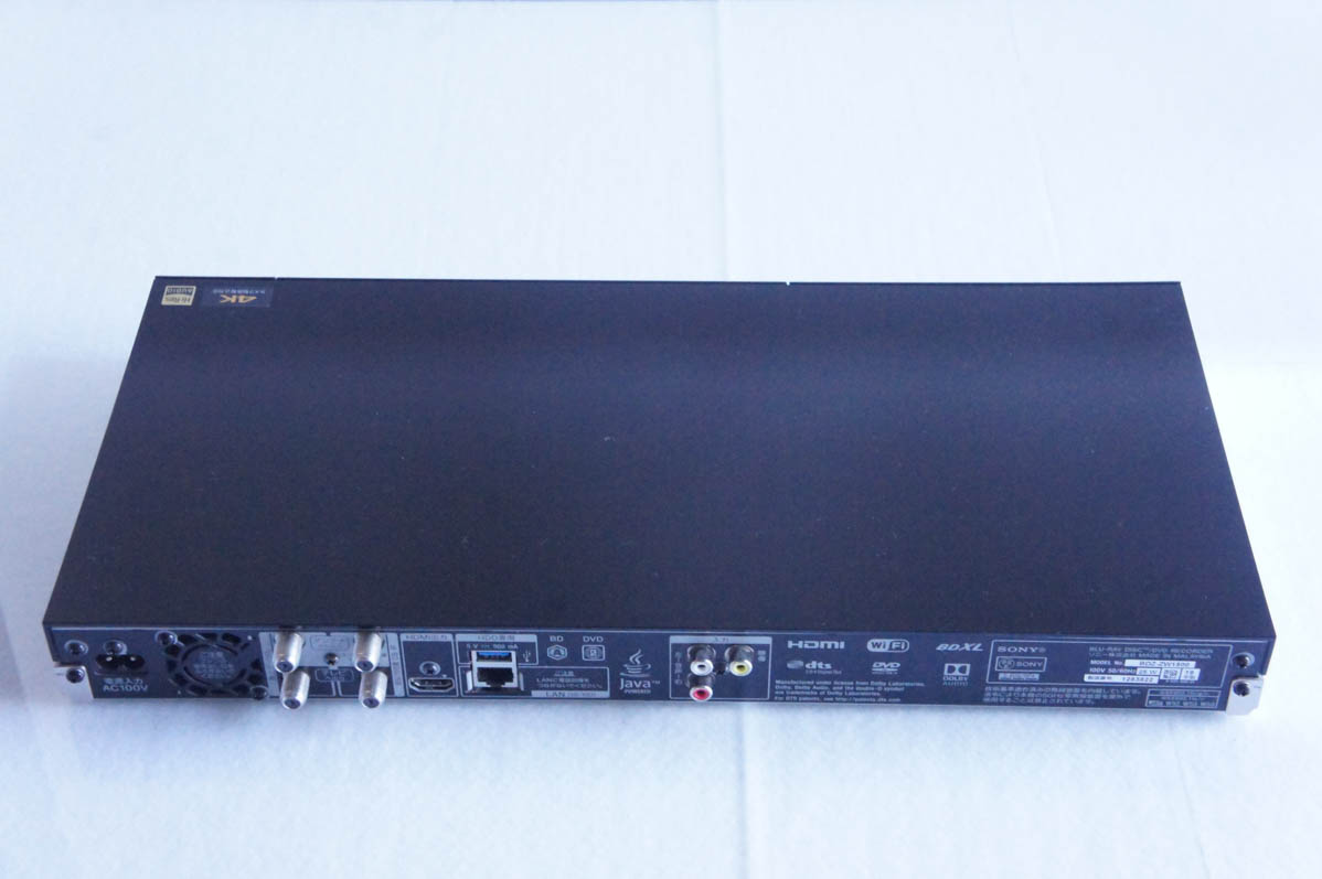 中古 SONYソニー ブルーレイディスクレコーダー BDZ-ZW1500 HDD1TB