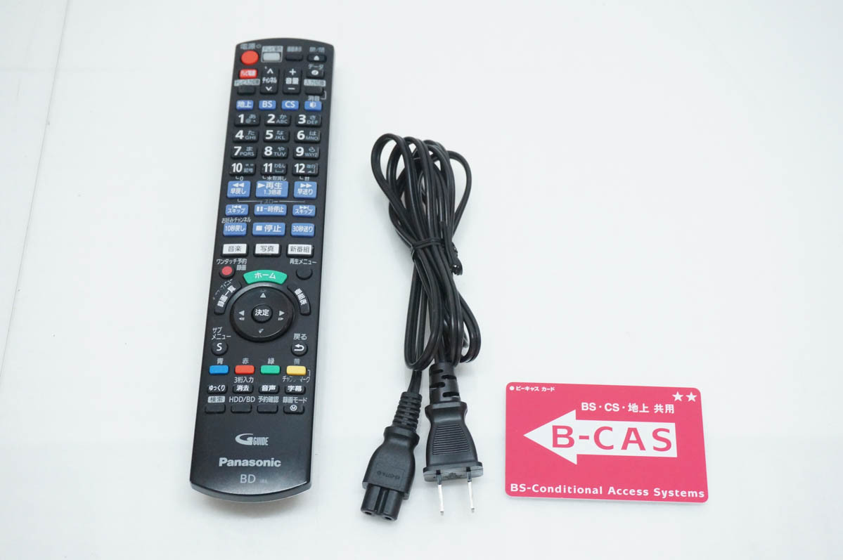 中古 Panasonicパナソニック HDD搭載ハイビジョンブルーレイディスクレコーダー 3D対応 HDD1TB DMR-BWT650の画像