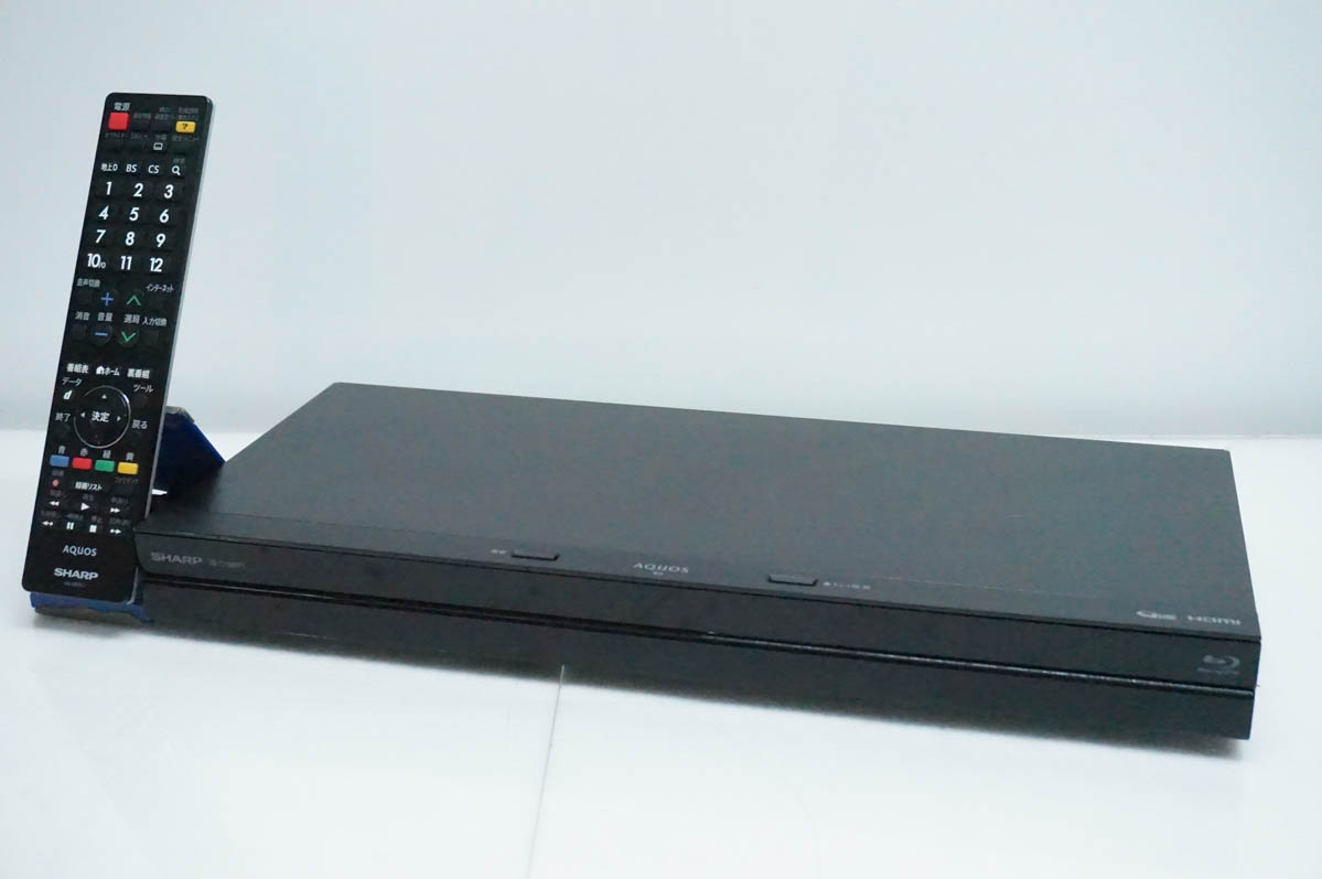 【中古】ＳＨＡＲＰブルーレイ（１ＴＢ・２番組同時録画）　２Ｂ－Ｃ１０ＢＷ１ 中古 SHARPシャープ BDレコーダー AQUOSアクオスブルーレイ 2B-C10BW1