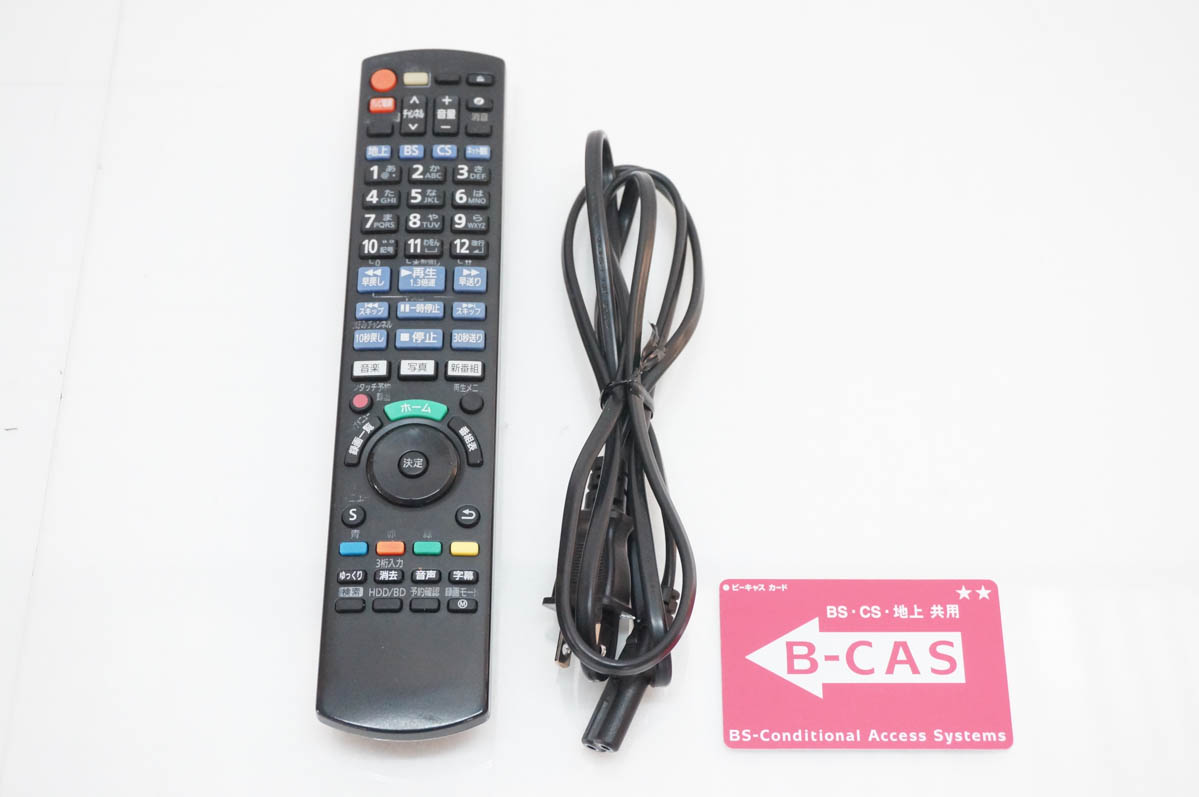 中古 Panasonicパナソニック ブルーレイディスクレコーダー DIGA DMR-2CW50 500GBの画像