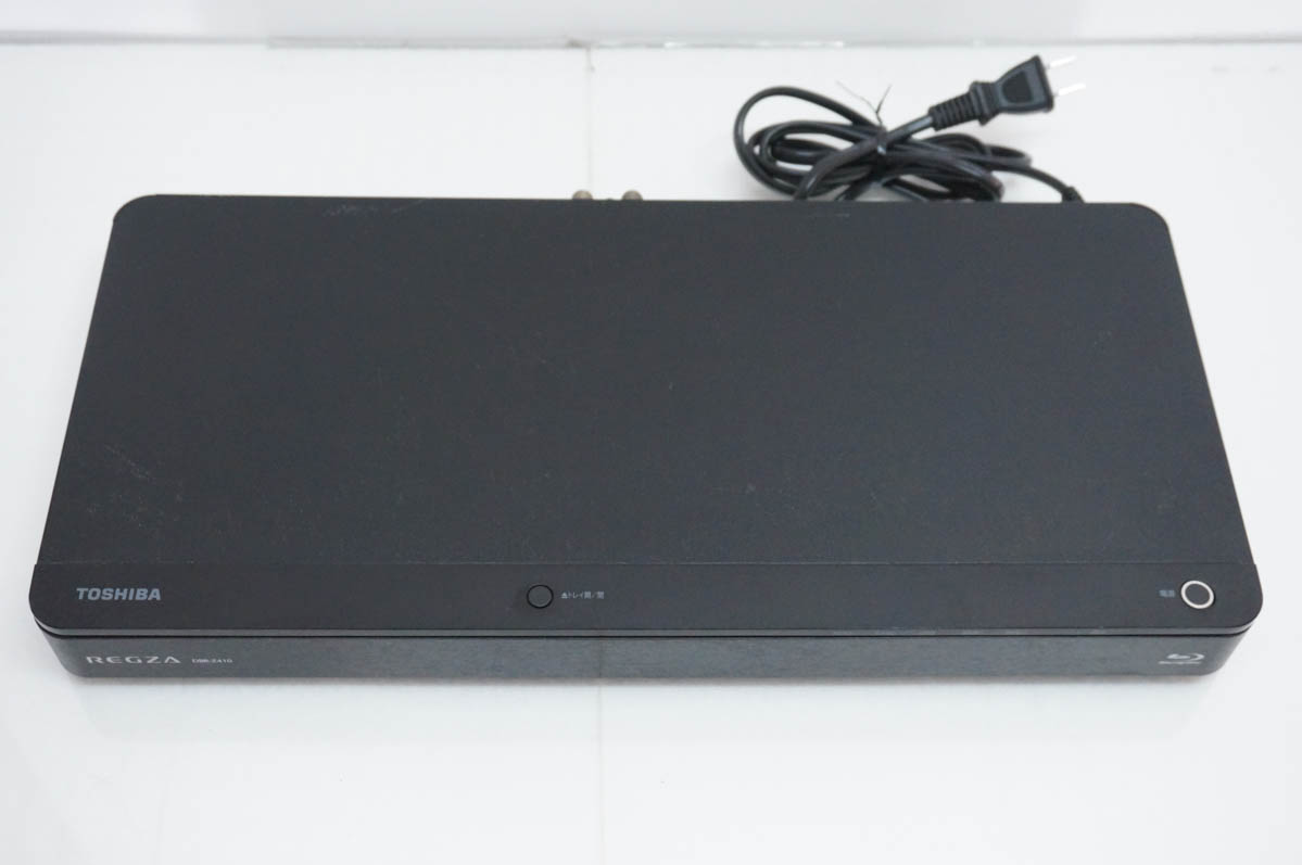 中古 東芝TOSHIBA ブルーレイレコーダー DBR-Z410 Wチューナー レグザブルーレイ HDD500GBの画像