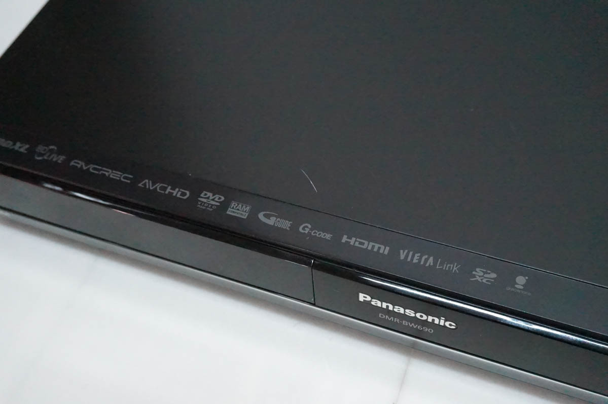 中古 Panasonicパナソニック HDD搭載ハイビジョンブルーレイディスク