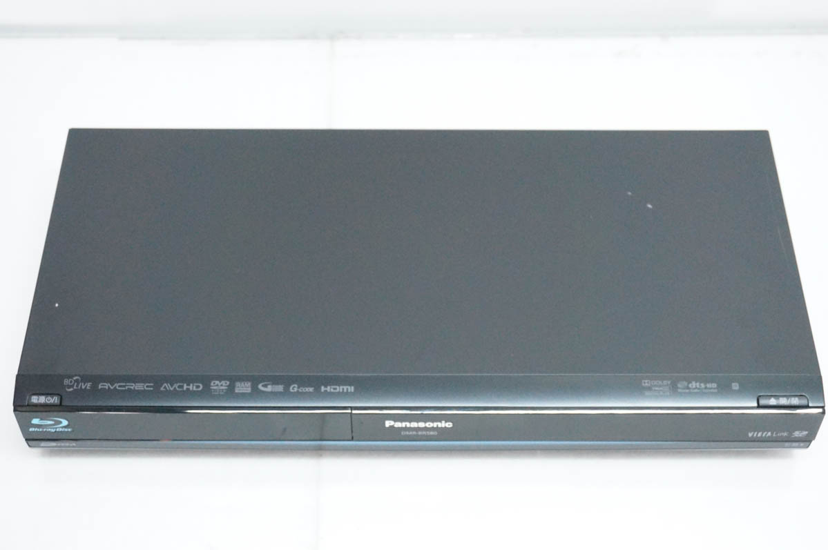 パナソニック DMR-BR580 BDレコーダー 500GB HDD リモコン付 中古 Panasonicパナソニック ハイビジョンブルーレイディスク