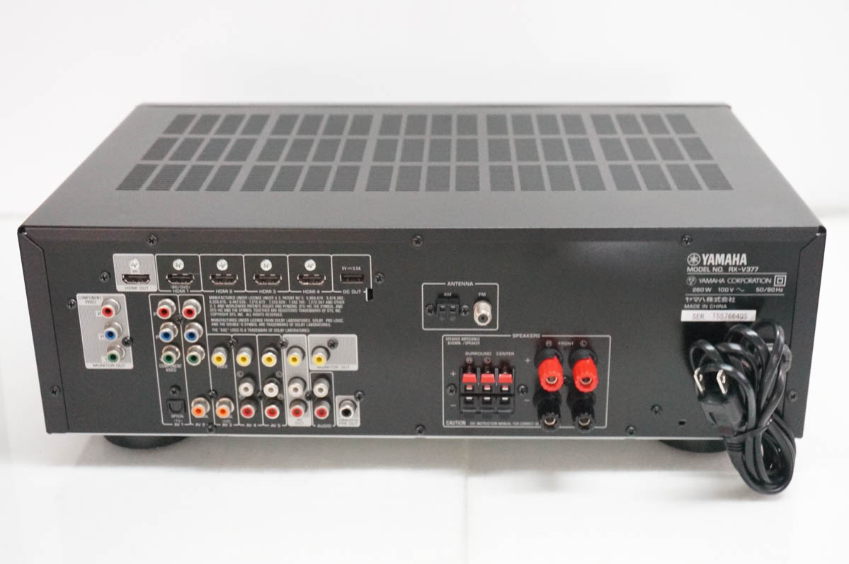 中古 YAMAHAヤマハ AVアンプ RX-V377の詳細画像2