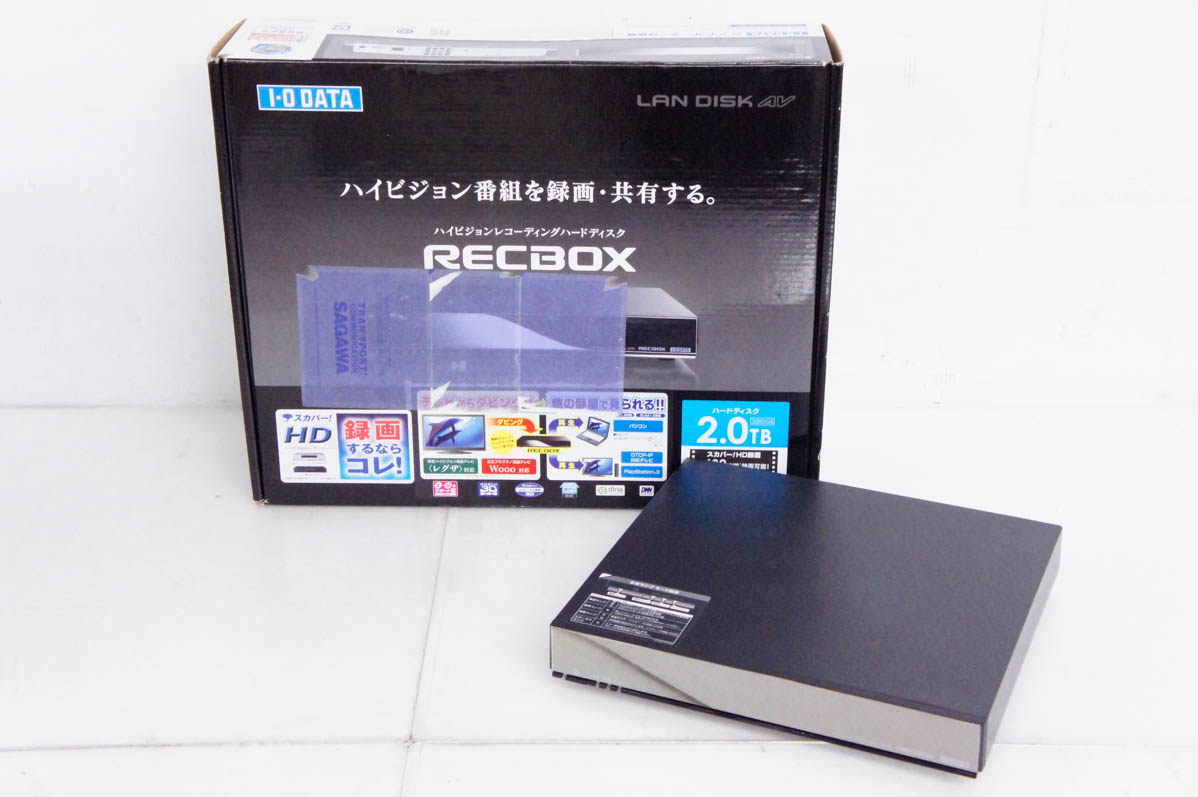 中古 I-O DATA LAN接続 DTCP-IP対応ハイビジョンレコーディングハードディスク RECBOX HVL-AV2.0 2TB :  d0054923 : エスネットショップ ヤフー店 - 通販 - Yahoo!ショッピング