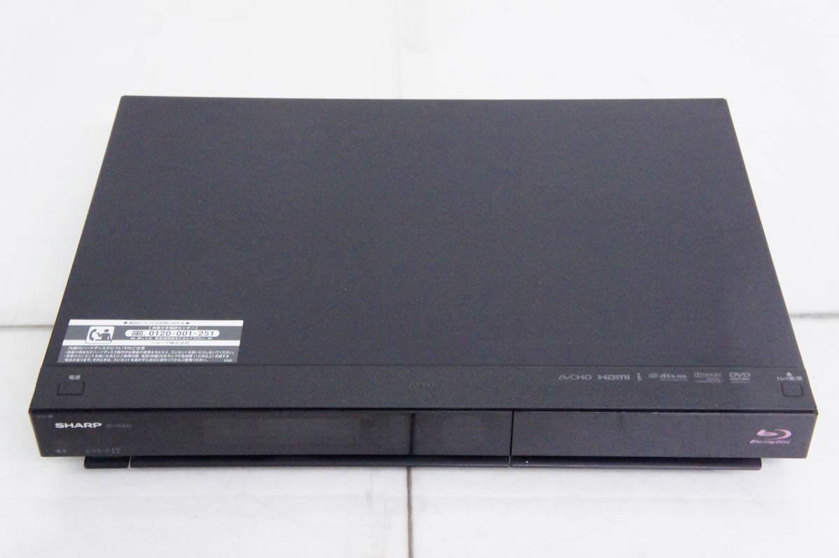 美品！格安！動作品！高年式！2020年式シャープ アクオス HDDレコーダー 中古 SHARPシャープ ブルーレイディスクレコーダー AQUOSアクオス