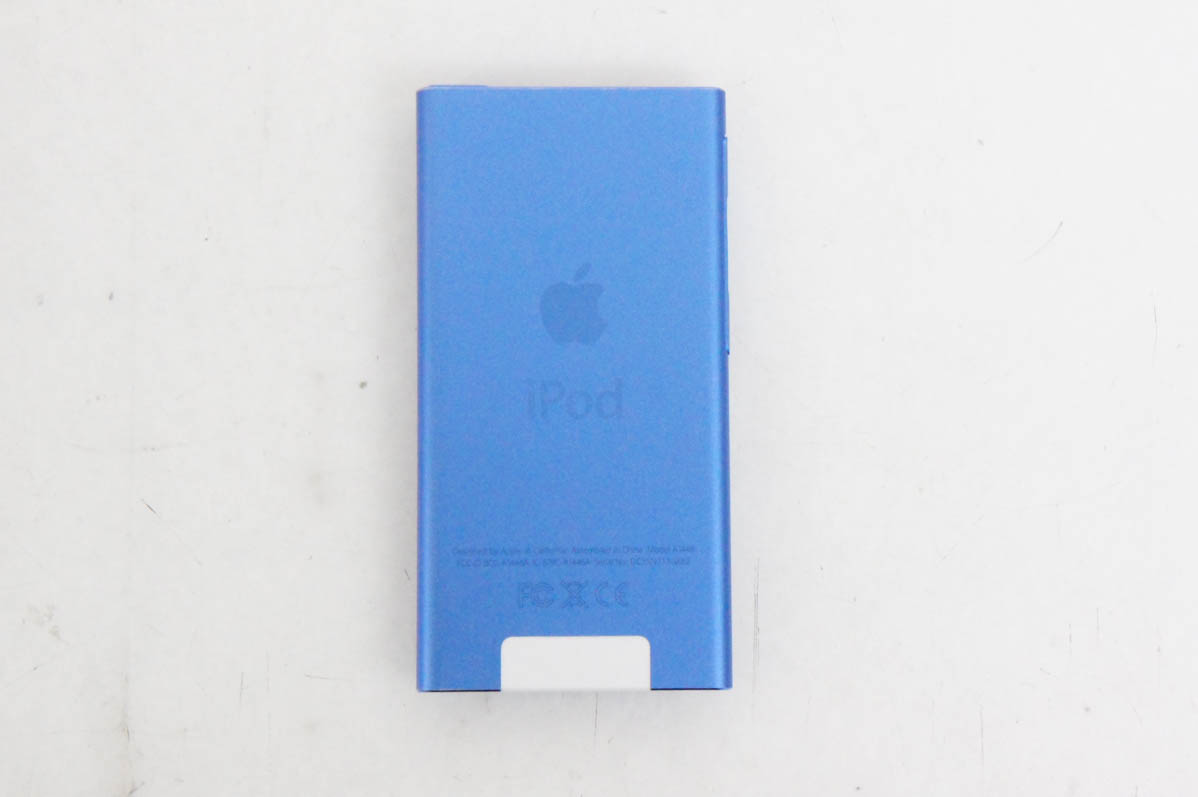 中古 Appleアップル 第7世代 iPod nano 16GB ブルー MKN02J : エス