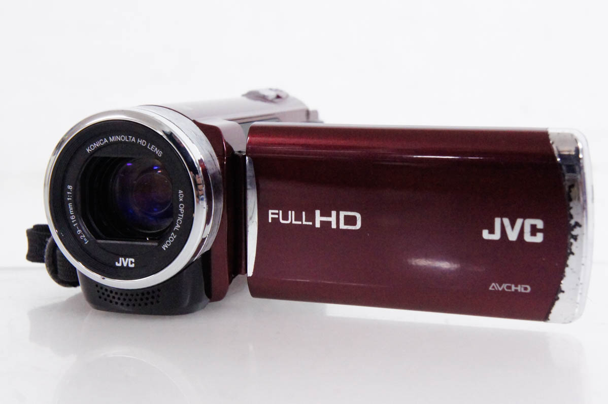 JVC Everio GZ-E117 Red Digital High Definition Video Camera