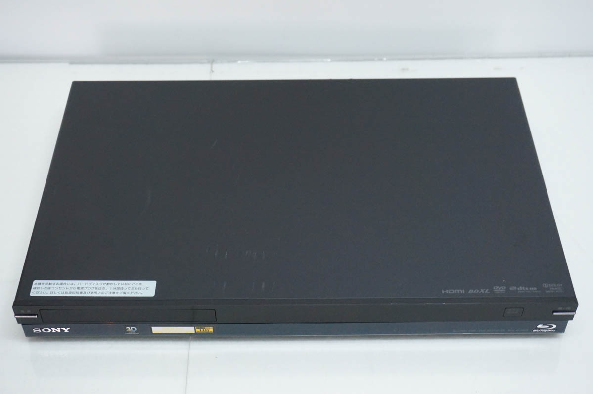 SONY ブルーレイ・ディスクレコーダー BDZ-AT300S 2011年製 blu-ray HDD500GB 録画OK！ 動作確認済 中古品 ④ 中古 SONYソニー ブルーレイディスク/DVDレコーダー BDZ-AT300S
