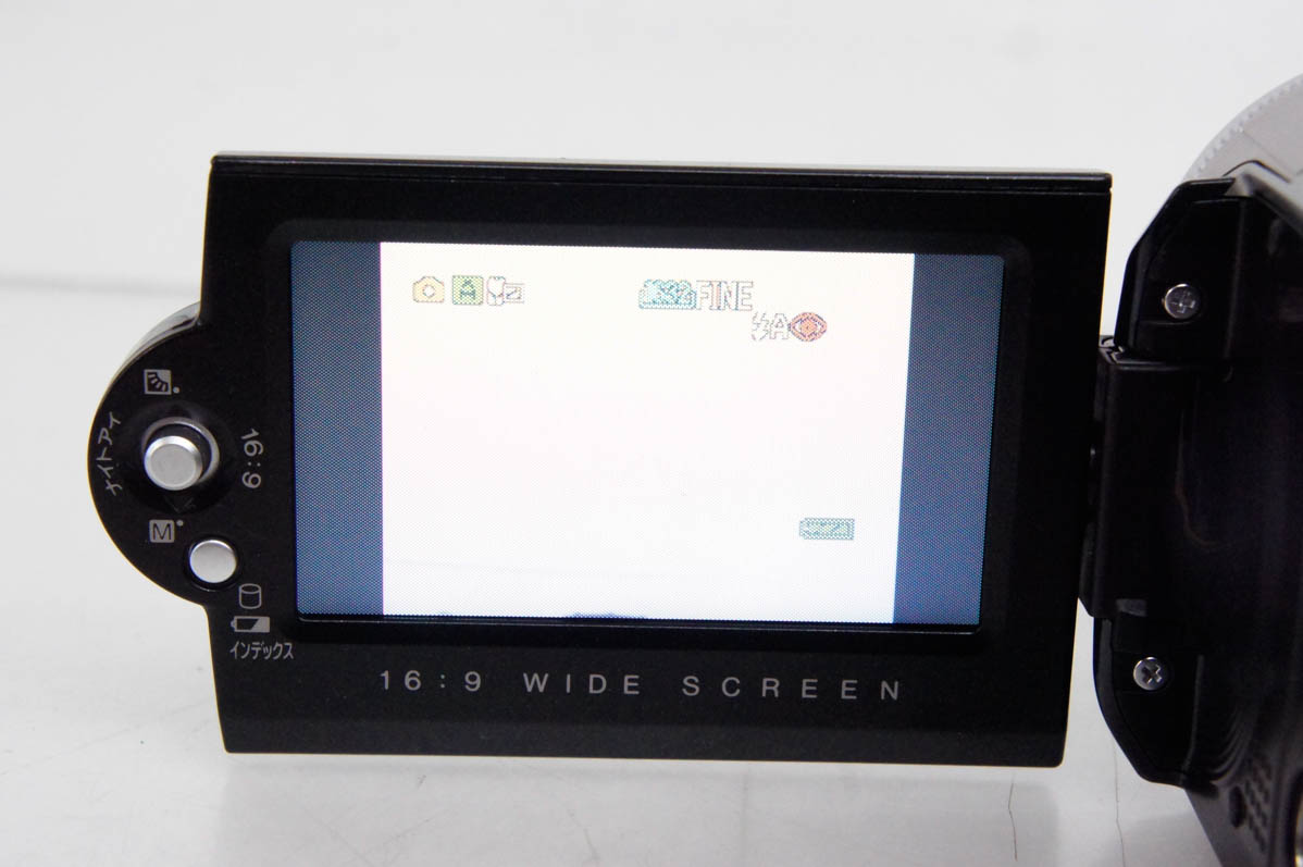 ビデオカメラ　jvc Everio 中古 JVC Victorビクター エブリオEverio ビデオカメラ GZ-MG77