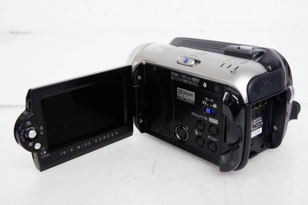 中古 JVC Victorビクター エブリオEverio ビデオカメラ GZ-MG77