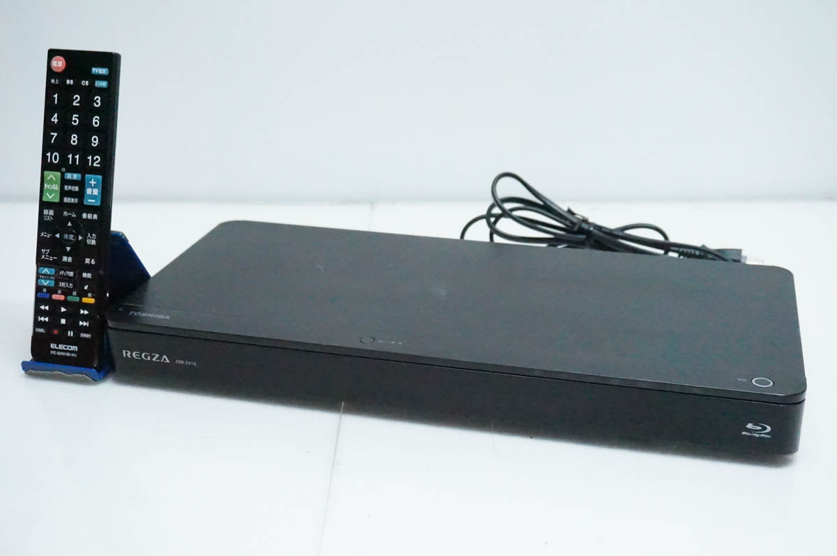 中古 東芝TOSHIBA ブルーレイレコーダー DBR-Z410 Wチューナー レグザ