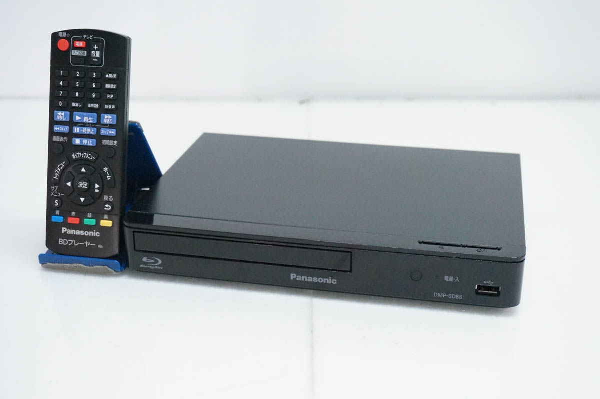 美品 動作品 Panasonic dmp-bd88 ブルーレイディスクプレーヤー 中古 Panasonicパナソニック ブルーレイディスクプレーヤー DMP-BD88