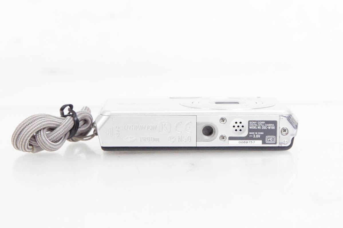 【SONY】Cyber-shot DSC-W190 シルバー Amazon | SONY デジタルカメラ Cyber-Shot(サイバーショット) W190