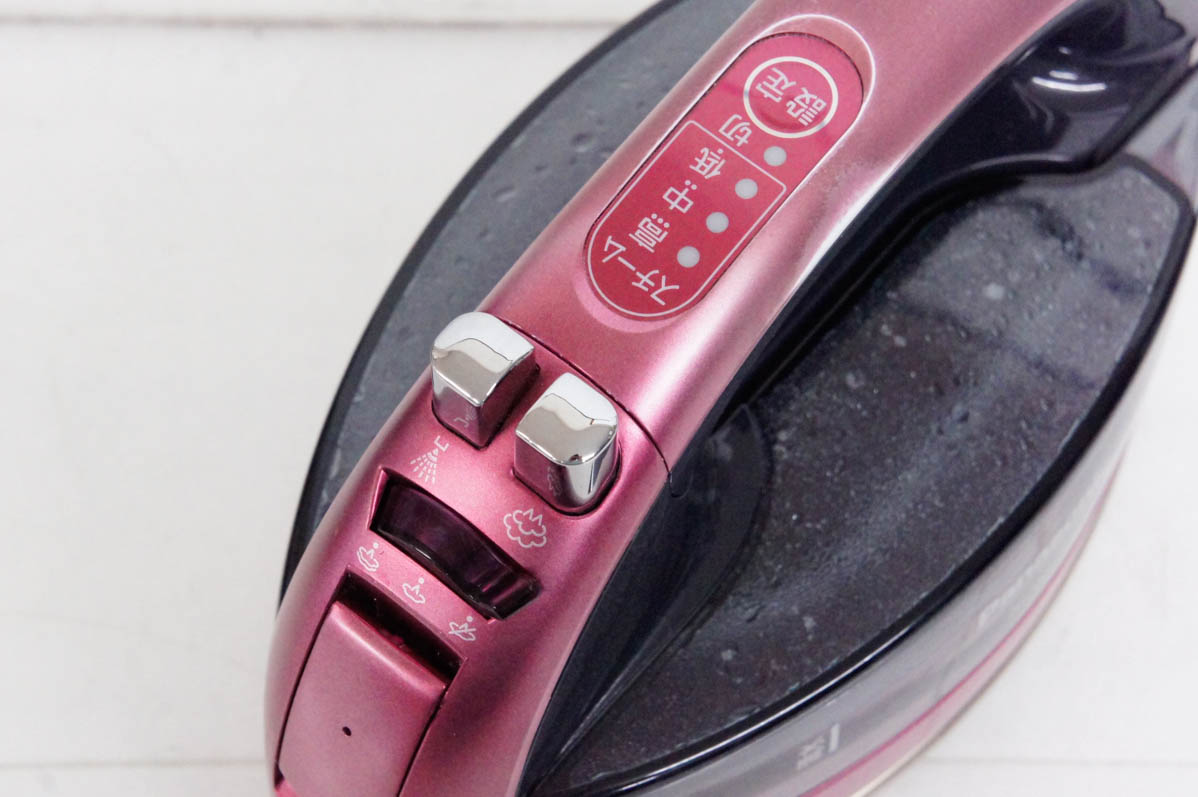 【まみゅぱさん専用】CaRuRuコードレスアイロン NI-WL705-P ピンク コードレススチームアイロン CaRuru（カルル） ピンク NI-WL705-P