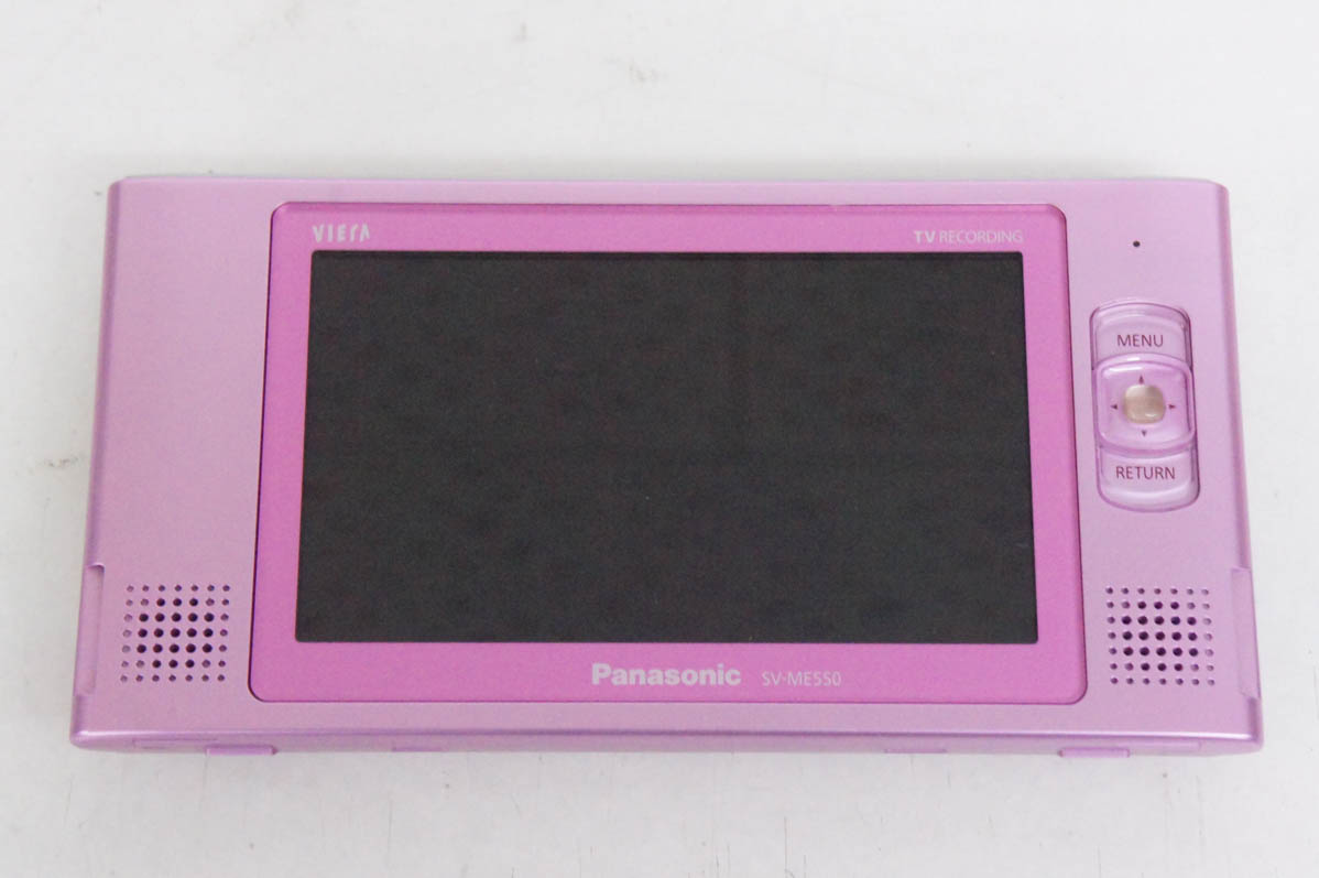 中古 Panasonicパナソニック ポータブルワンセグテレビ 5V型 VIERA