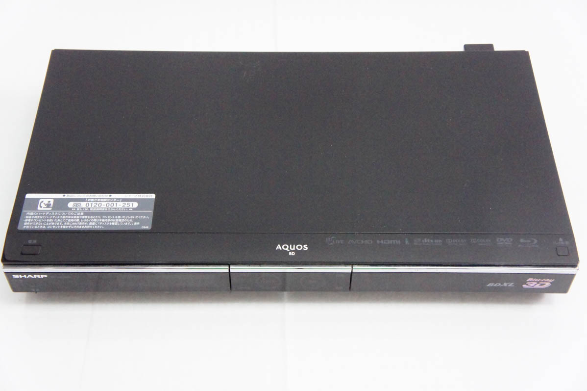 SHARP BD-HDW80 シャープ⁄SHARP ブルーレイディスクレコーダー BD