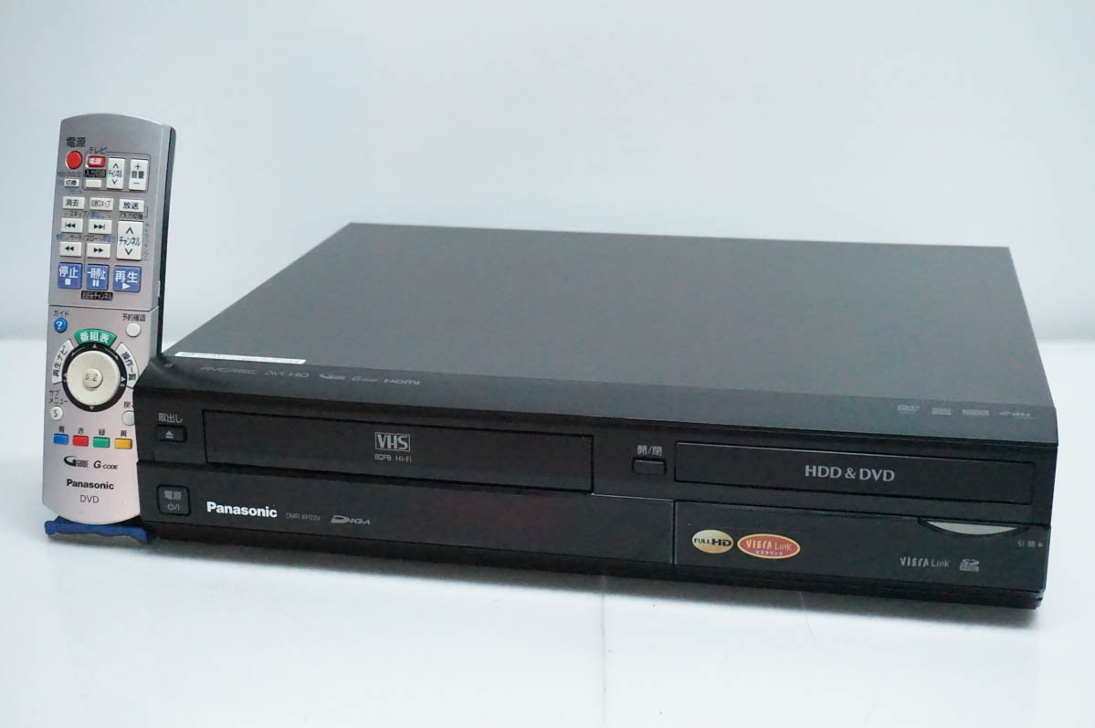 ニ*ー様 未使用 パナソニック DMR-XP22V-K 250GB DVDレコー 中古 Panasonicパナソニック HDD内蔵DVDレコーダー DIGAディーガ 地
