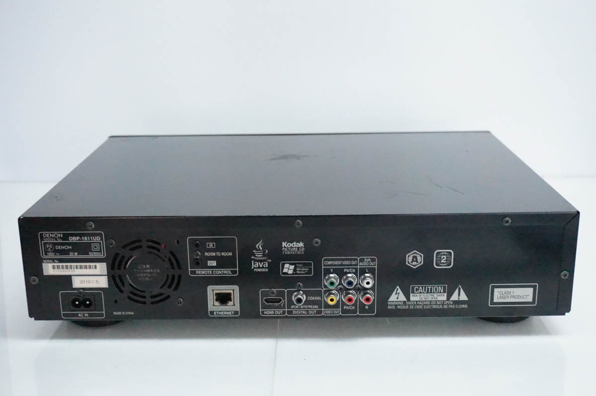 (動作確認済) DENON DBP-1611UD ブラック 中古 DENON DBP-1611UD ユニバーサルブルーレイディスクプレーヤー
