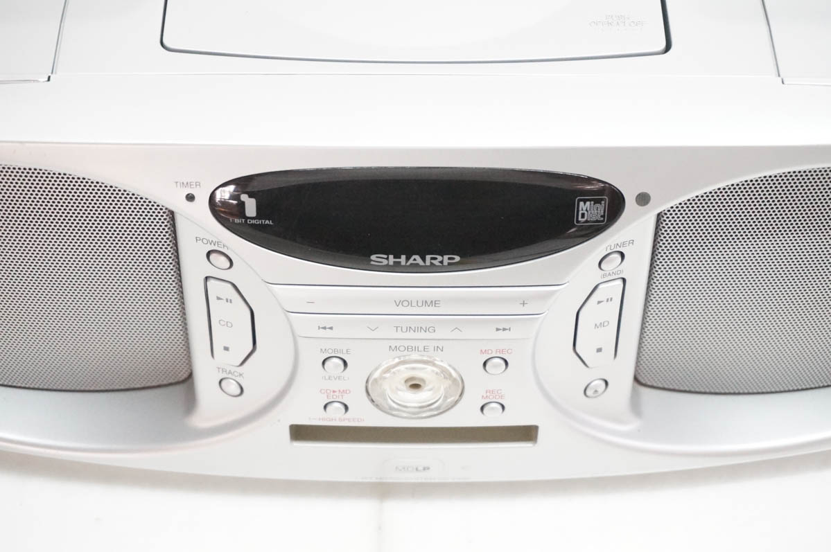 中古 SHARPシャープ 1ビットMD/CDシステム Auvi CD/MD/ラジオ MDLP対応 SD-FX30 関連画像1