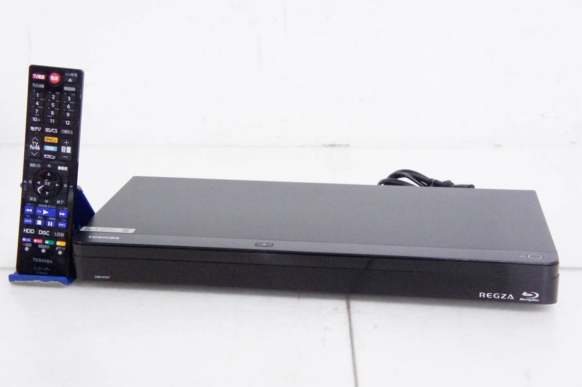 TOSHIBA ブルーレイレコーダー DBR-W507 中古 東芝TOSHIBA ブルーレイレコーダー DBR-W507 Wチューナー レグザ