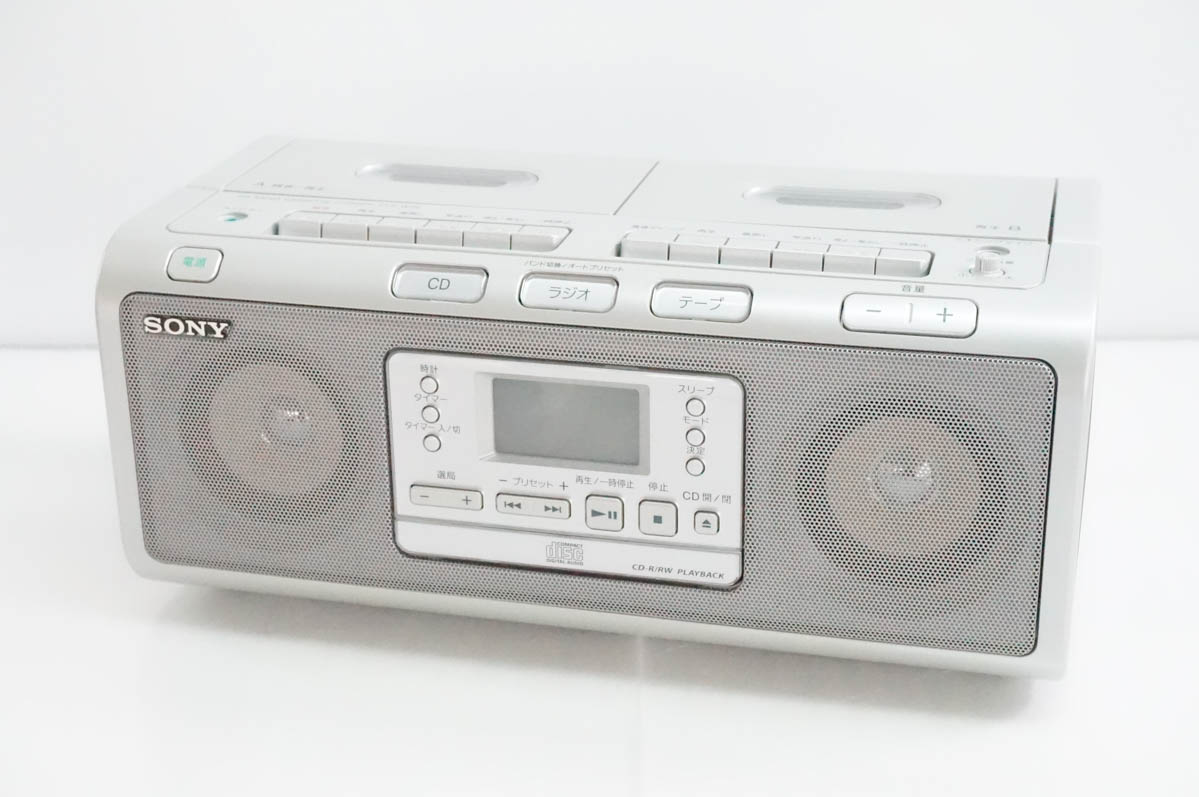 美品/動作確認済　10年製 SONY CDラジカセ  CFD-W78 動作確認済 10年製 SONY CDラジカセ CFD-W78｜Yahoo!フリマ（旧PayPay