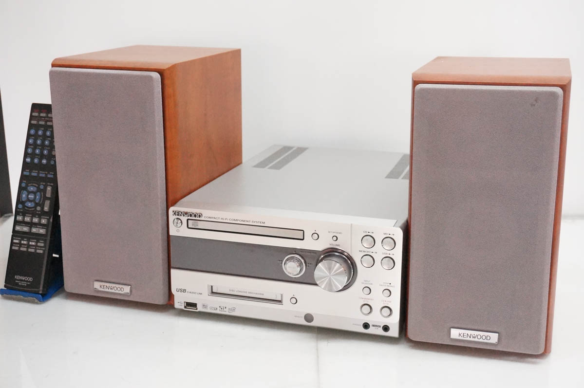 中古 KENWOODケンウッド CD/MD/USB コンパクト Hi-Fi システム UD-A77