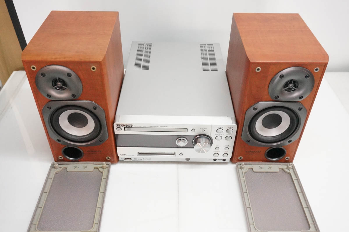 中古 KENWOODケンウッド CD/MD/USB コンパクト Hi-Fi システム UD-A77