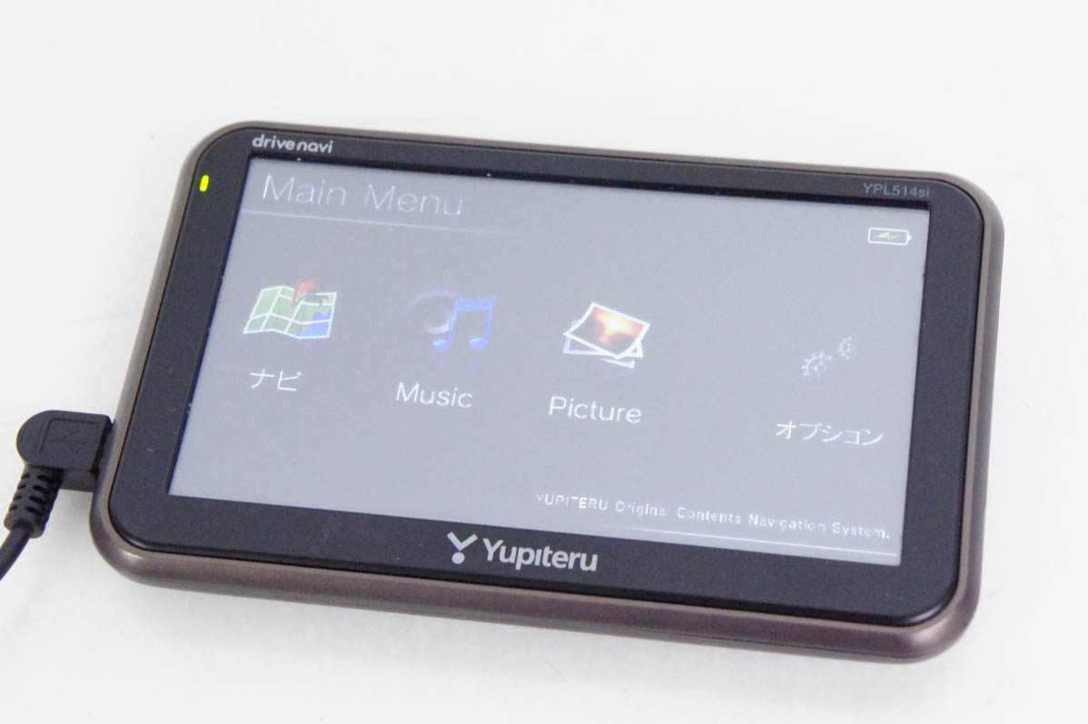 カーナビゲーション ユピテル ポータブルナビ 未装着 ポータブルナビ 5