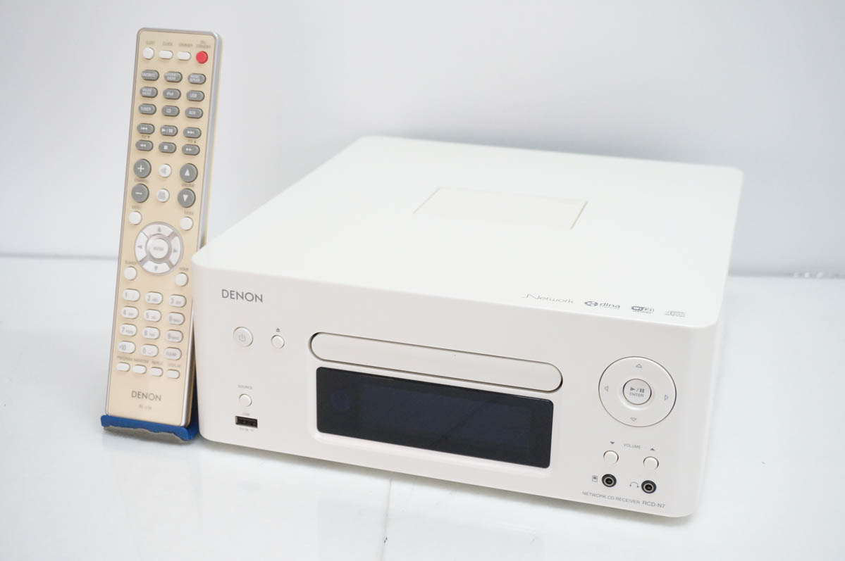 中古 DENONデノン ネットワークCDレシーバー RCD-N7 ホワイト : エス 