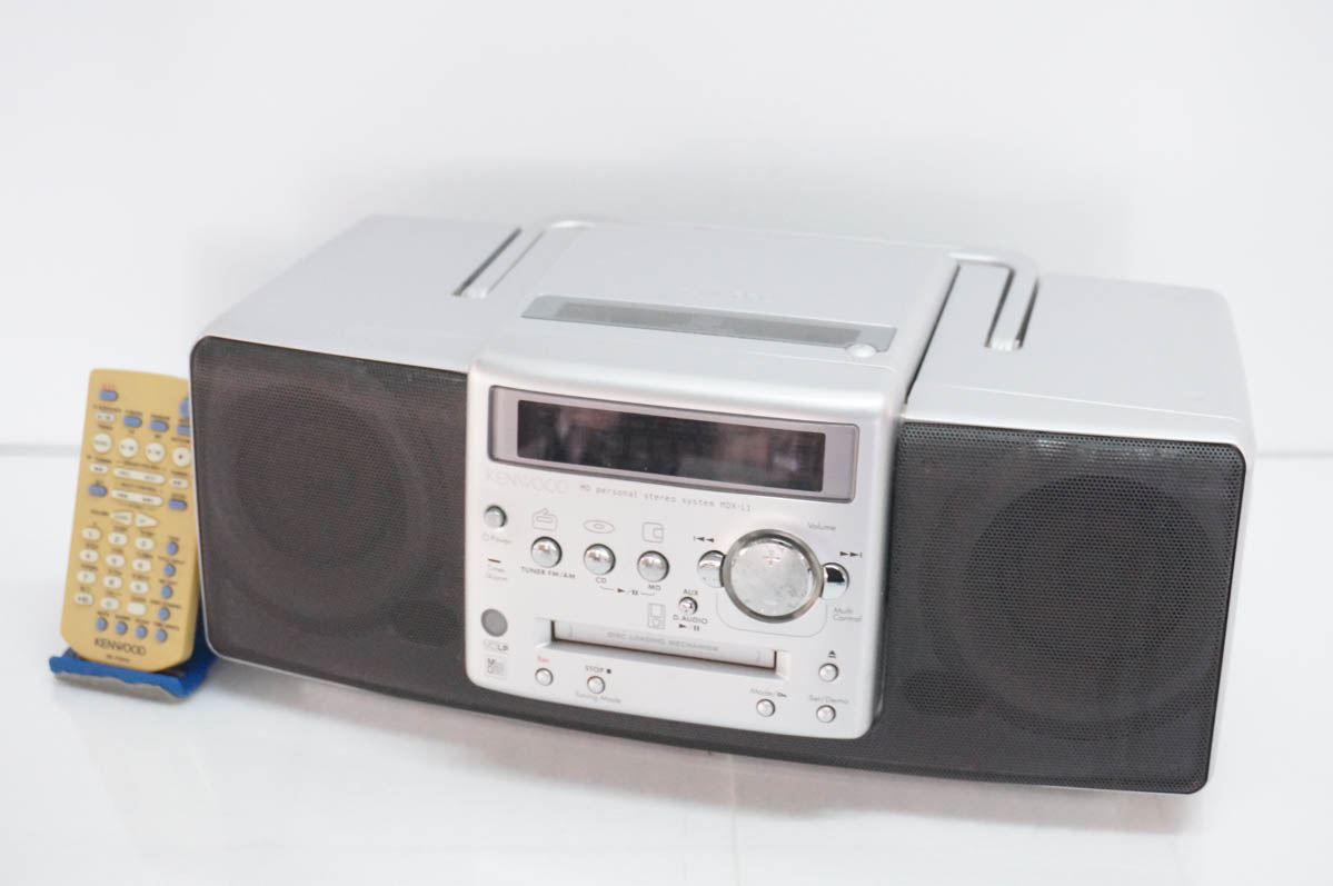 392) KENWOOD ケンウッド MDX-L1 CD/MDラジカセ