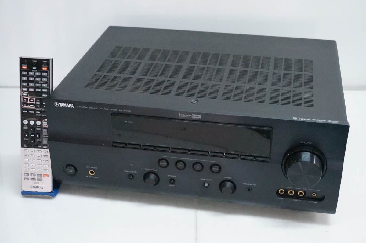 YAMAHA（ヤマハ）AVアンプ AX-V765 美品 中古 YAMAHAヤマハ 7.1ch AVアンプ AX-V765 : エスネットショップ
