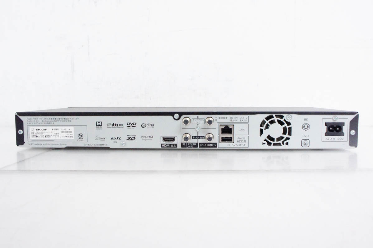 Sharp AQUOS BD-NS500ブルーレイプレーヤー中古 Sharp AQUOS BD-NS500ブルーレイプレーヤー中古 シャープ AQUOS