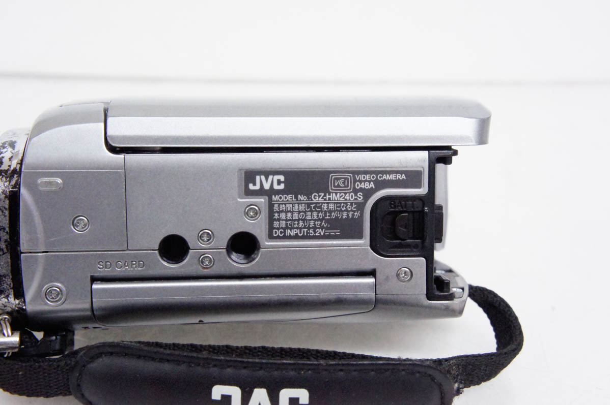 ビクター Everio gz-hm240 中古 JVC Victorビクター ハイビジョンメモリームービー エブリオ