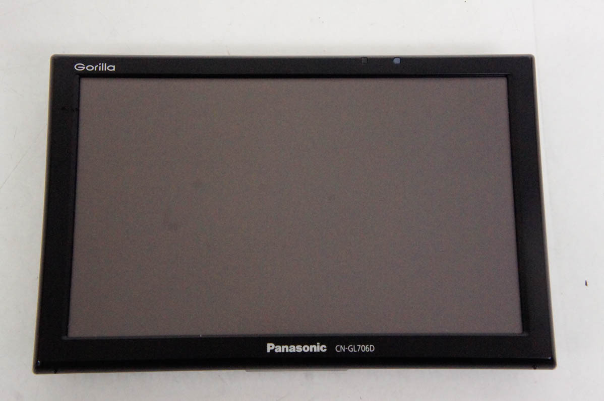 中古 C Panasonicパナソニック ポータブル 16GB SSDカーナビゲーション CN-GL706D 7型 GORILLA