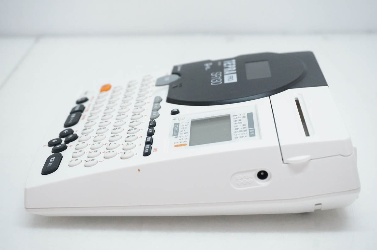 中古 KING JIMキングジム ラベルライター テプラ PRO SR130 : エス 