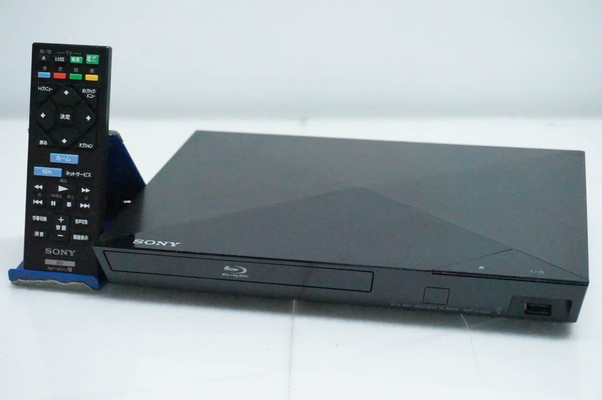 ◆中古美品◆SONY／Blu-rayプレイヤー／BDP-S1200／ブラック 中古 SONYソニー ブルーレイディスクプレーヤー BDP-S1200 BD