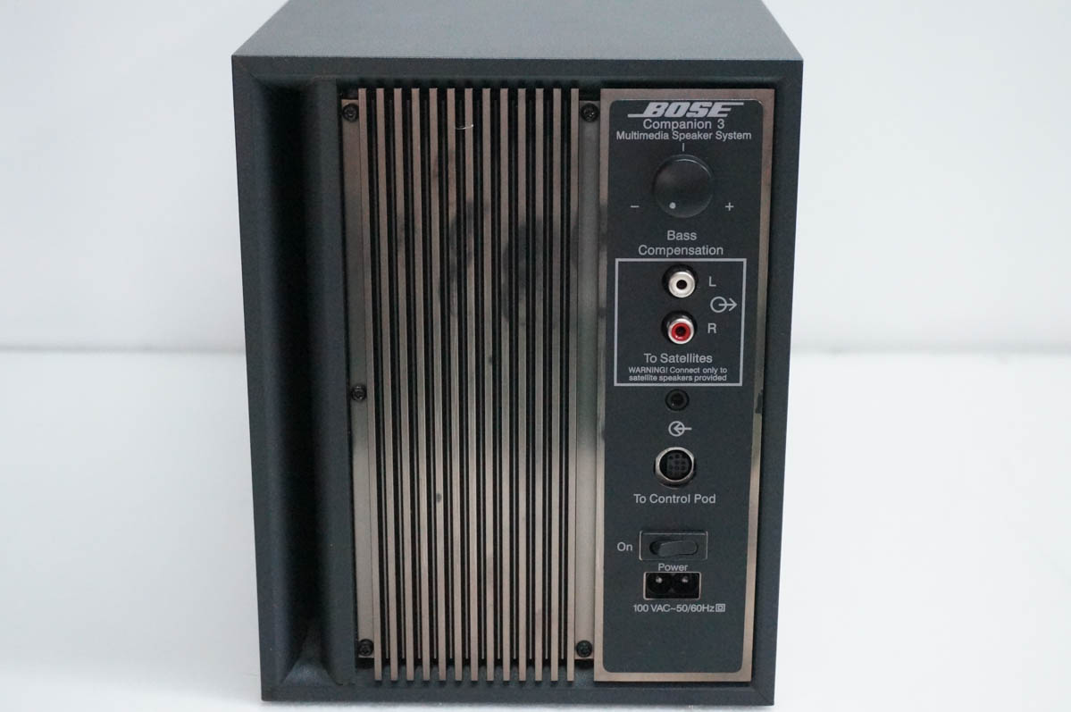 中古 BOSE ボーズ マルチメディアスピーカーシステム Companion3
