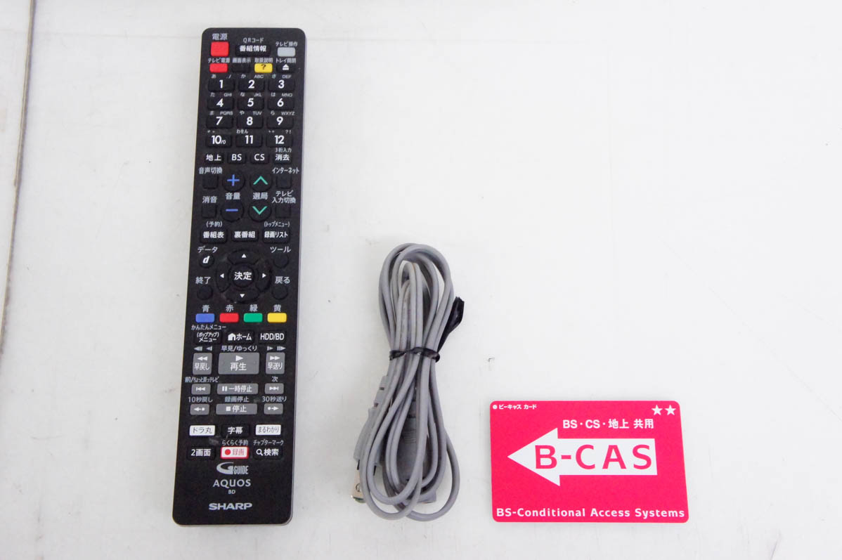 中古 SHARPシャープ ブルーレイレコーダー BD-NS510 シングル