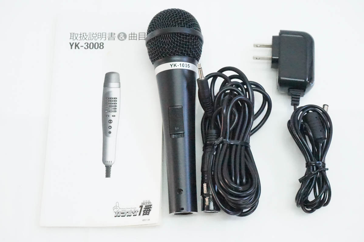 中古 夢グループ パーソナルカラオケマイク カラオケ1番 YK-3008 家庭