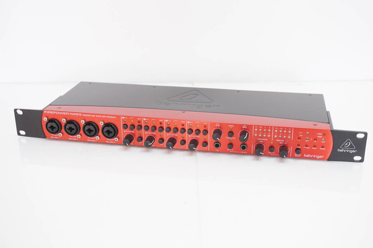 中古 Behringerベリンガー FCA1616 オーディオインターフェイス : エス
