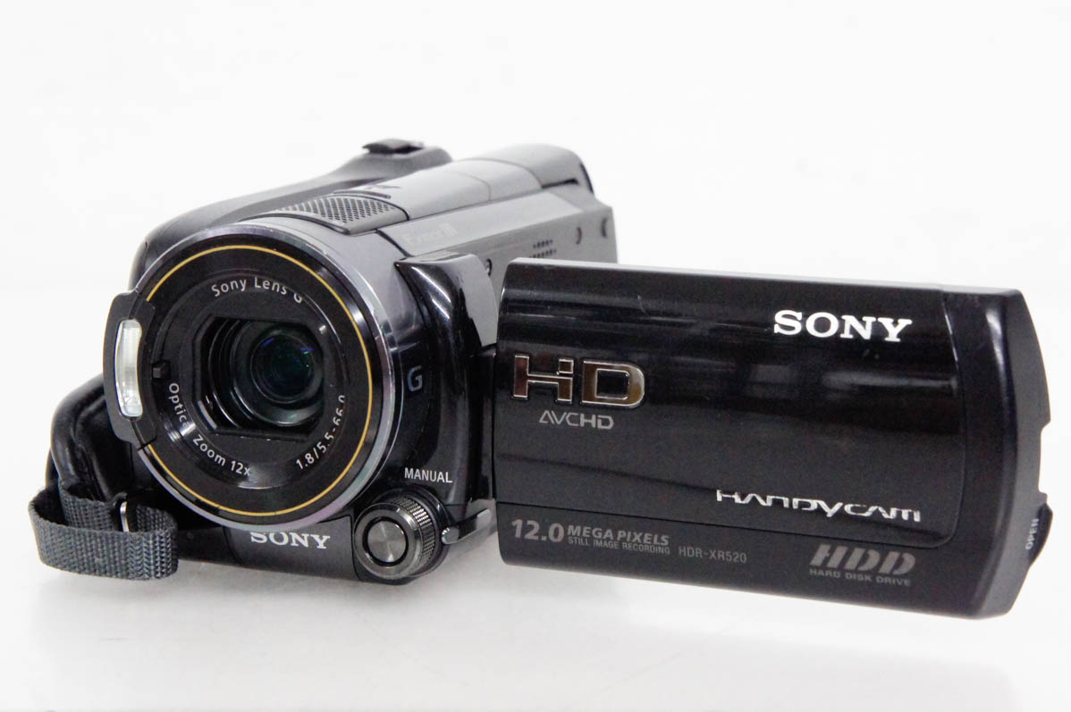 中古 ソニーSONY ハンディカムHandycam デジタルHDビデオカメラレコーダー HDR-XR520V HDD240GB｜snet-shop