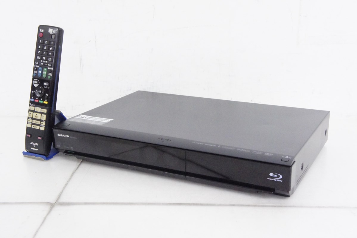中古 C SHARPシャープ ブルーレイディスクレコーダー AQUOS