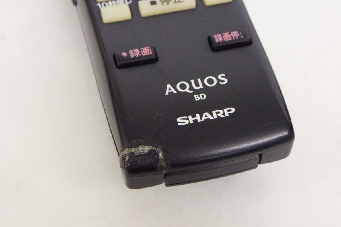 中古 C SHARPシャープ ブルーレイディスクレコーダー AQUOS