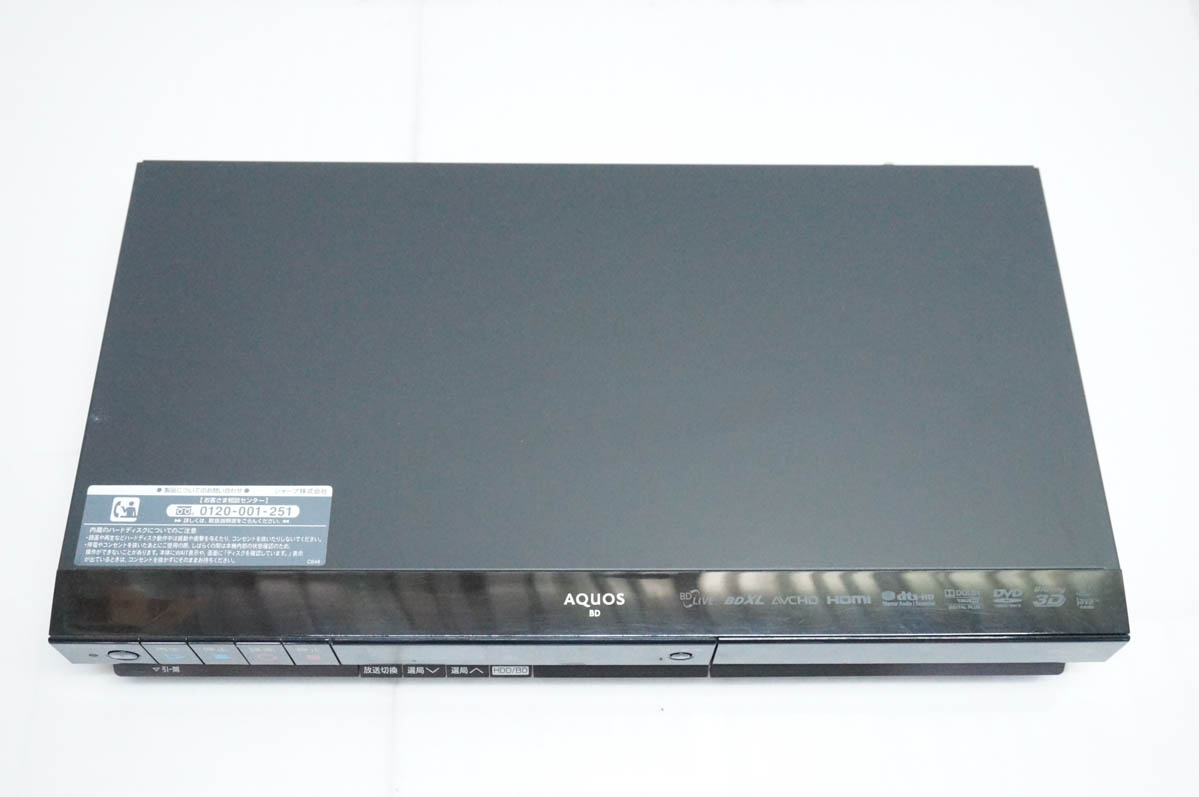SHARP ブルーレイ、DVDレコーダー本体｜ブルーレイ、DVDレコーダー