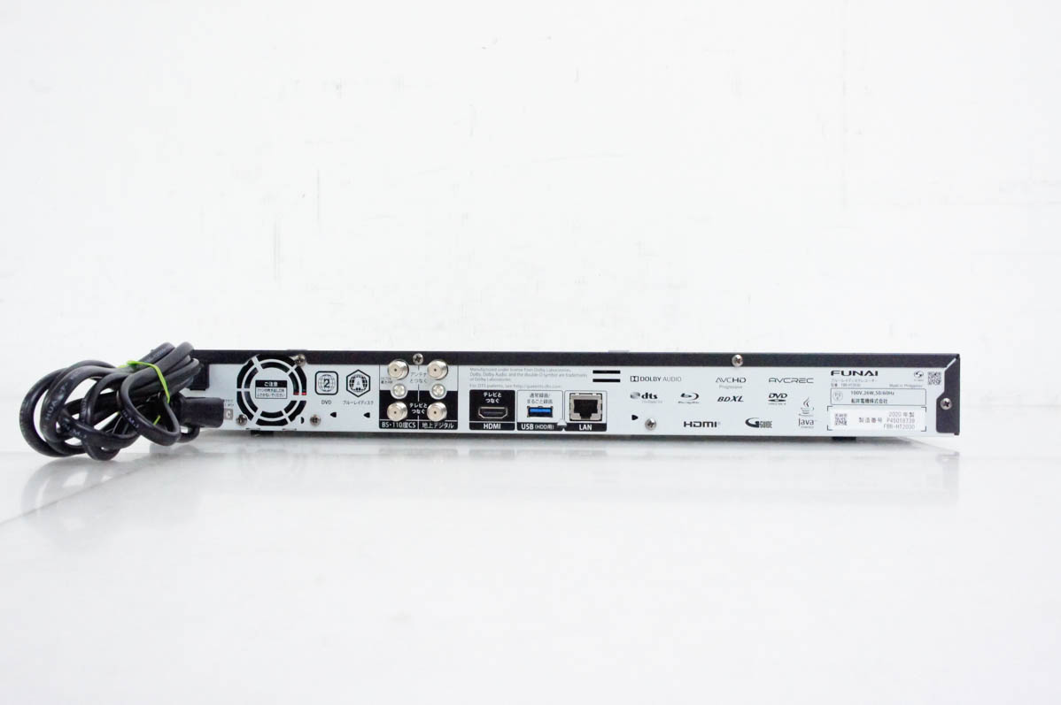 21年製【未使用】FBR-HT2030 ブルーレイレコーダー フナイ funai FBR-HW2030｜レコーダー／プレーヤー｜FUNAI製品情報